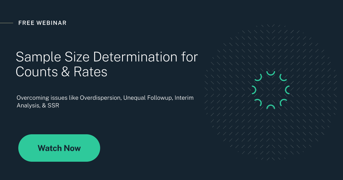 Sample Size Determination for Counts & Rates thumbnail image